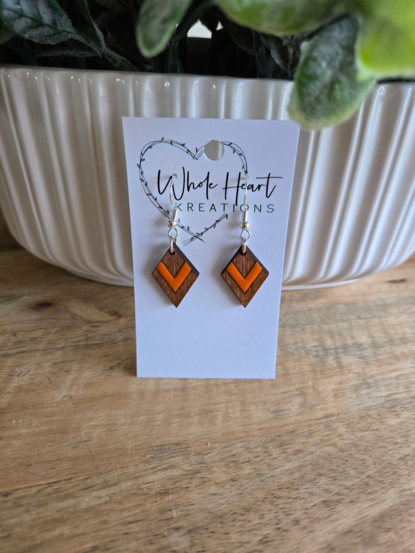 Orange diamond