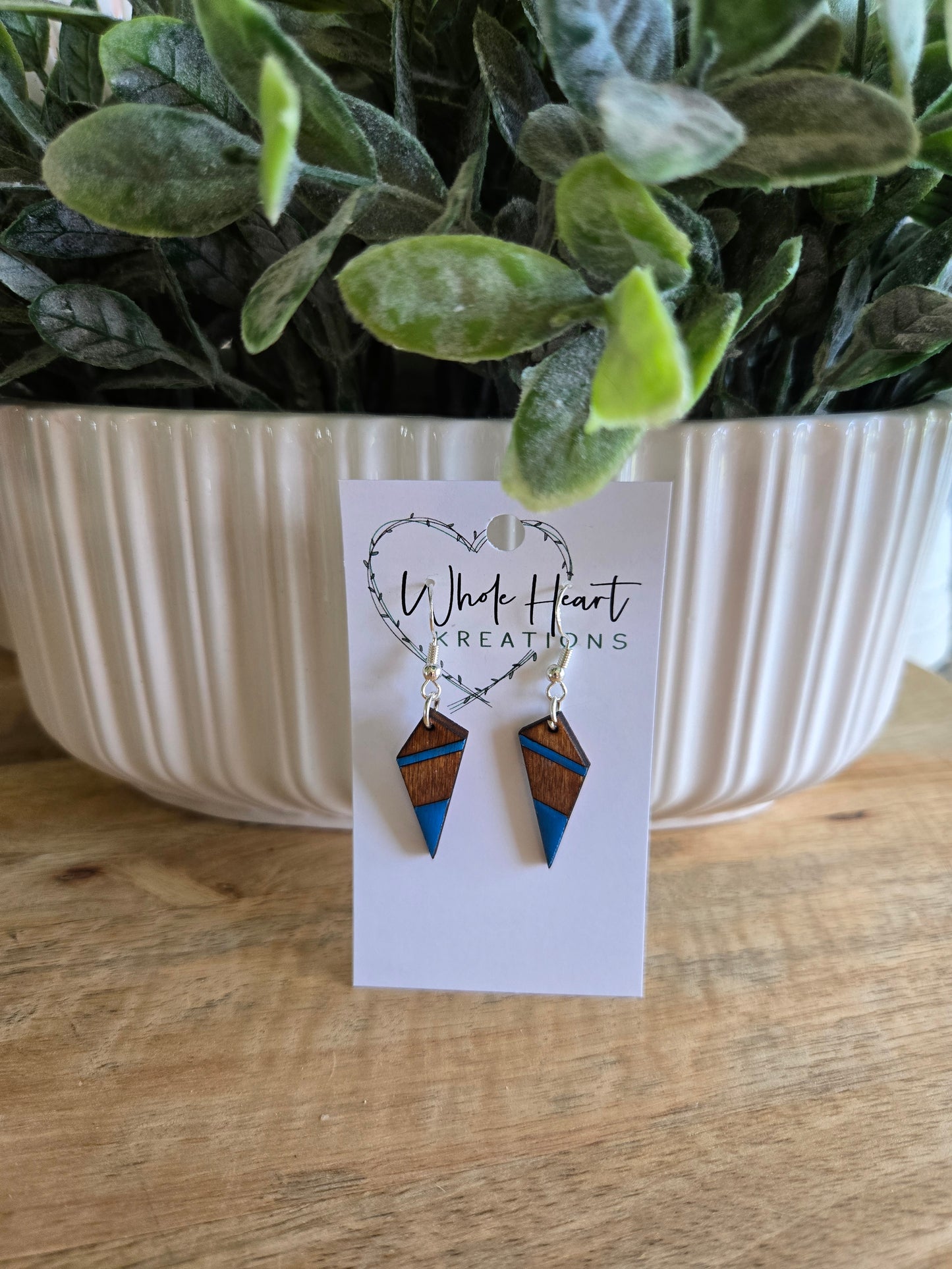 Blue geo shape